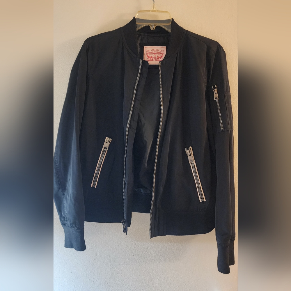 Levi's Black Bomber Jacket